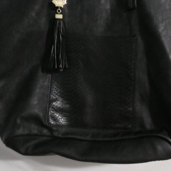 VICTORIA'S SECRET | Tote With Single Button Closure Top | Side Pocket - Picture 7 of 16